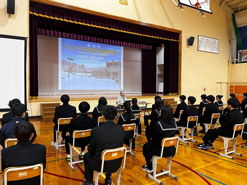 2月4日　中学校での説明会を開催しました